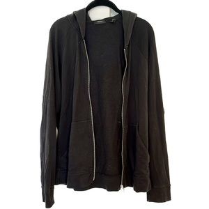 THEORY - Men’s Black Zip Up Hoodie Size Medium